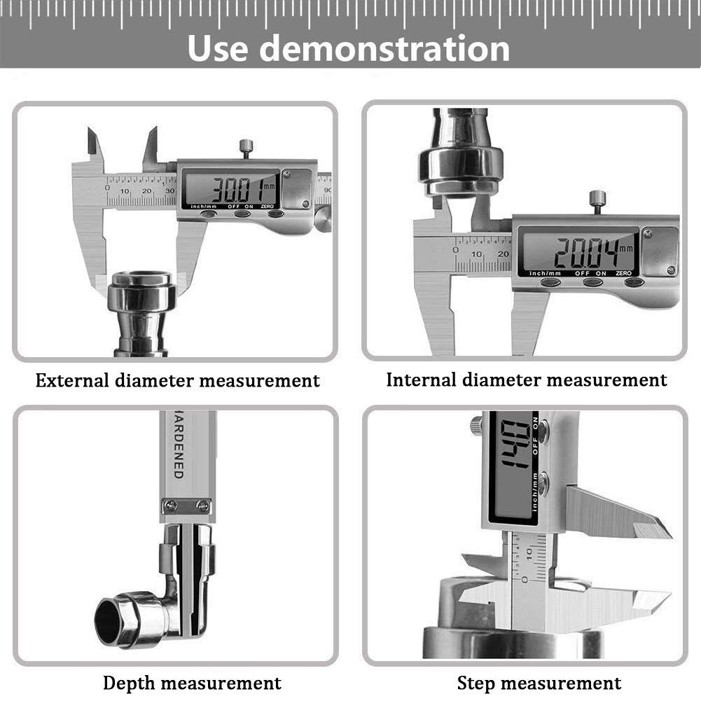 Metal Digital Caliper 150/200/ - Digital Caliper 150Mm Stainless Steel ulasan dan harga